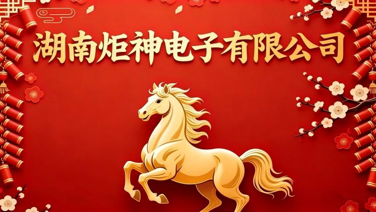 湖南炬神電子祝大家新春快樂、萬(wàn)事如意